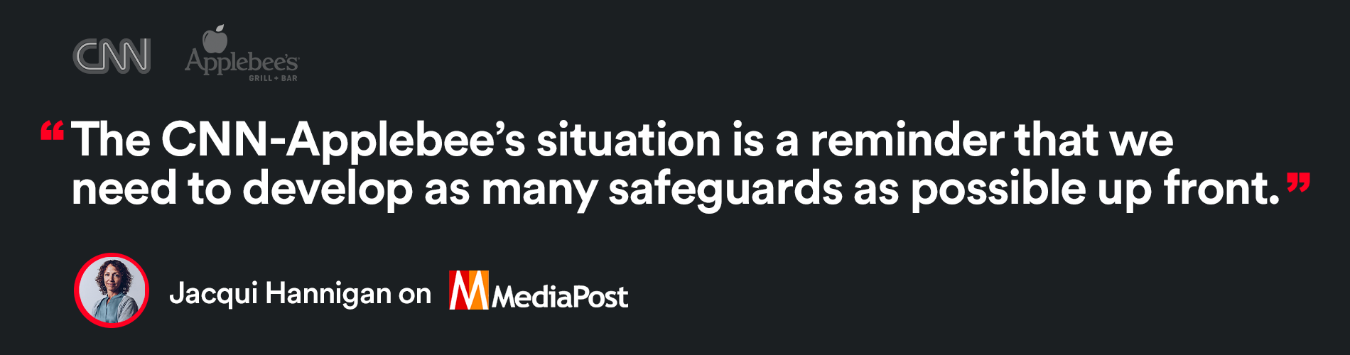 What We Can Learn From The CNN-Applebee's Controversy